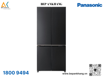 Tủ lạnh 4 cánh âm tường Panasonic Inverter 525 lít Multi Door NR-XZ590CWKV